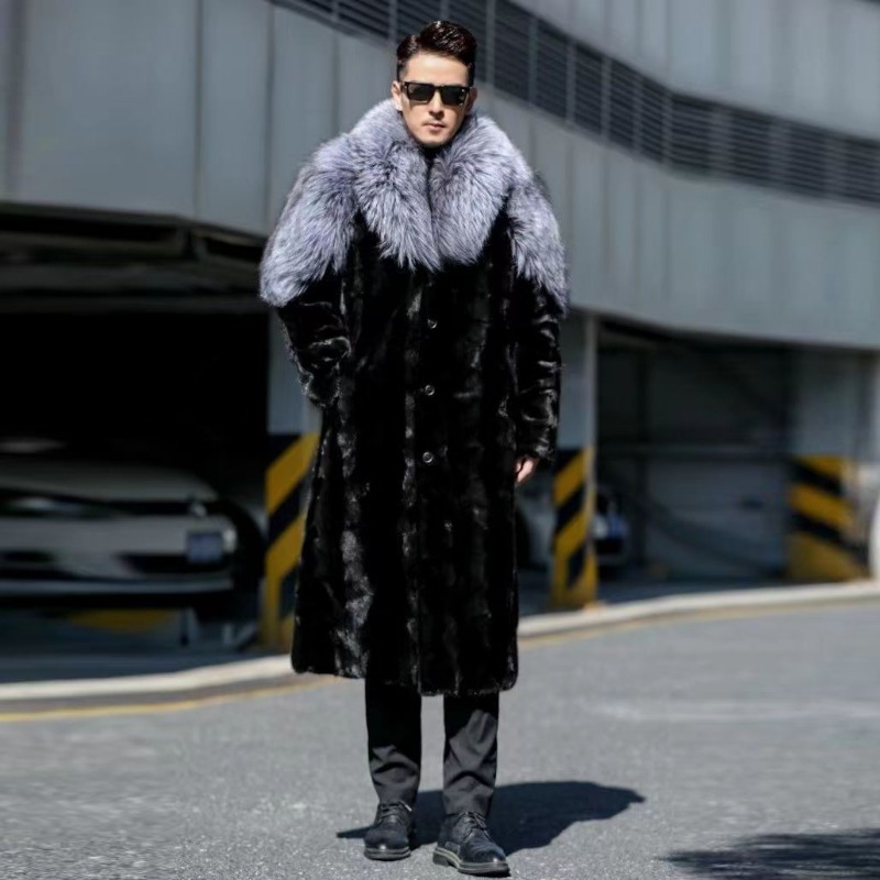 Men's Faux Mink Coat Winter Lo - Winter Clothing Brands recension och pris
