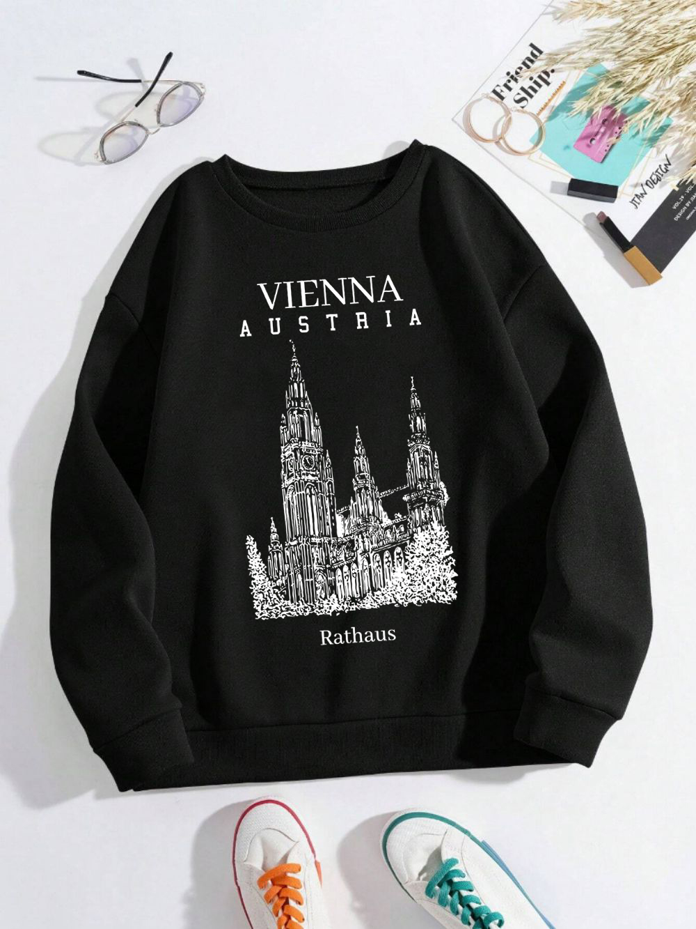 Vienna Austria Rathaus Print W - Winter Clothing Vienna recension och pris