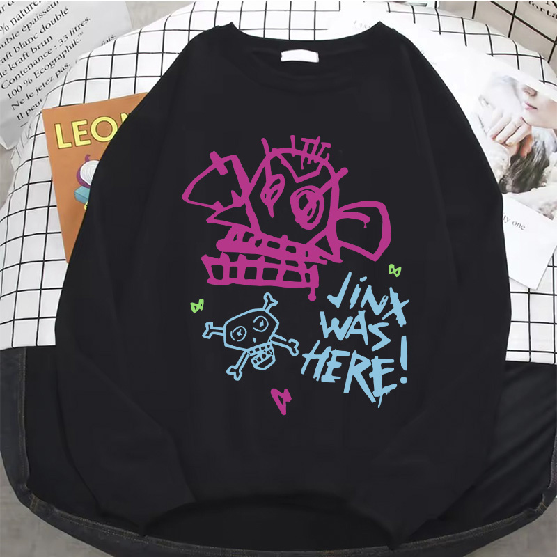 Jinx Arcane Hoodie Hot Anime W - Winter Under Clothing recension och pris
