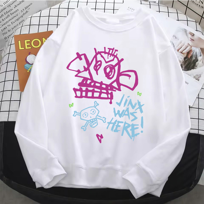 Jinx Arcane Hoodie Hot Anime W - Winter Under Clothing recension och pris