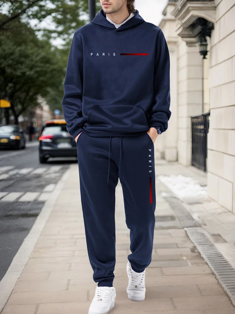 2026 New Men's Tracksuit Print - Winter Clothes recension och pris