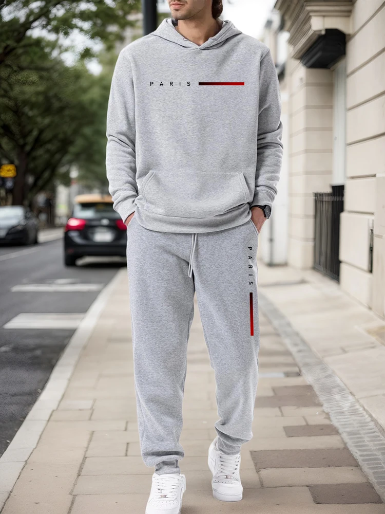 2026 New Men's Tracksuit Print - Winter Clothes recension och pris