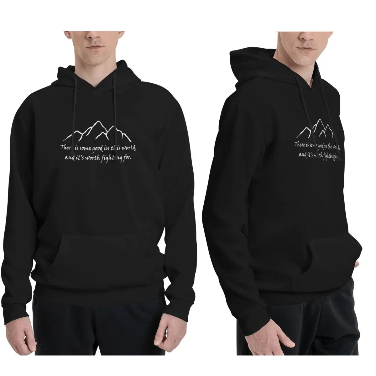 Samwise Quote Zipped Hoodies M - Winter Clothing Quotes recension och pris