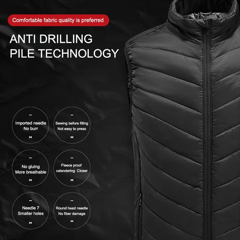 PHMAX Heated Vest Winter Warm  - Winter Under Clothing recension och pris
