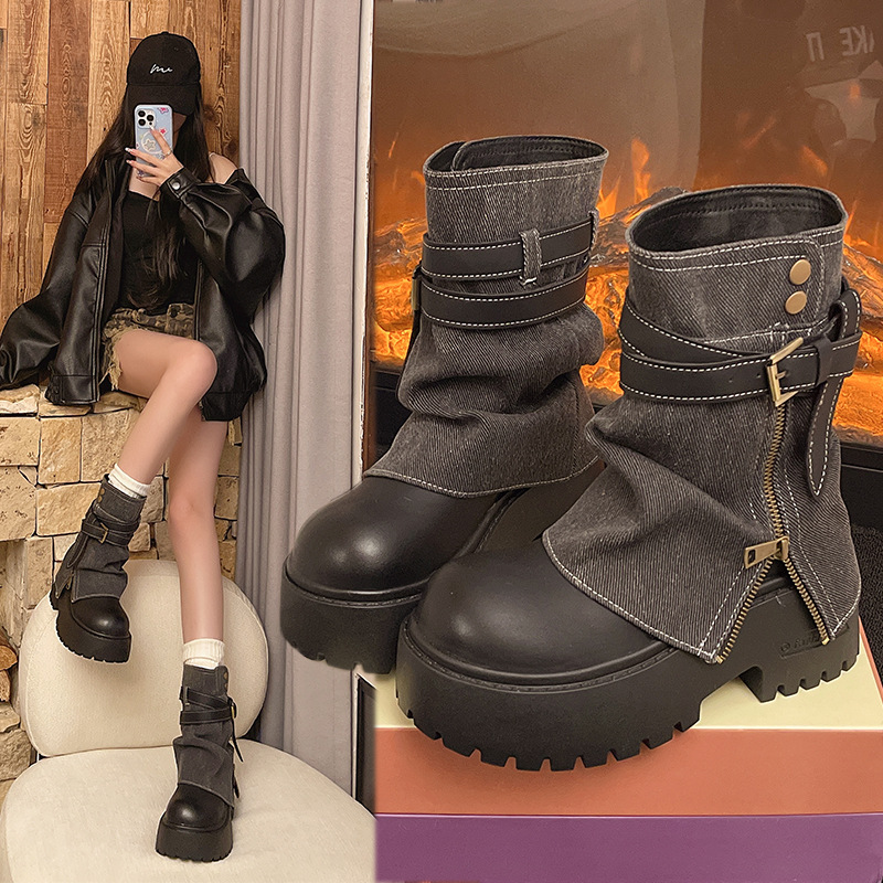 Ankle Boots for Women Cowboy F - Winter Clothing Women'S recension och pris