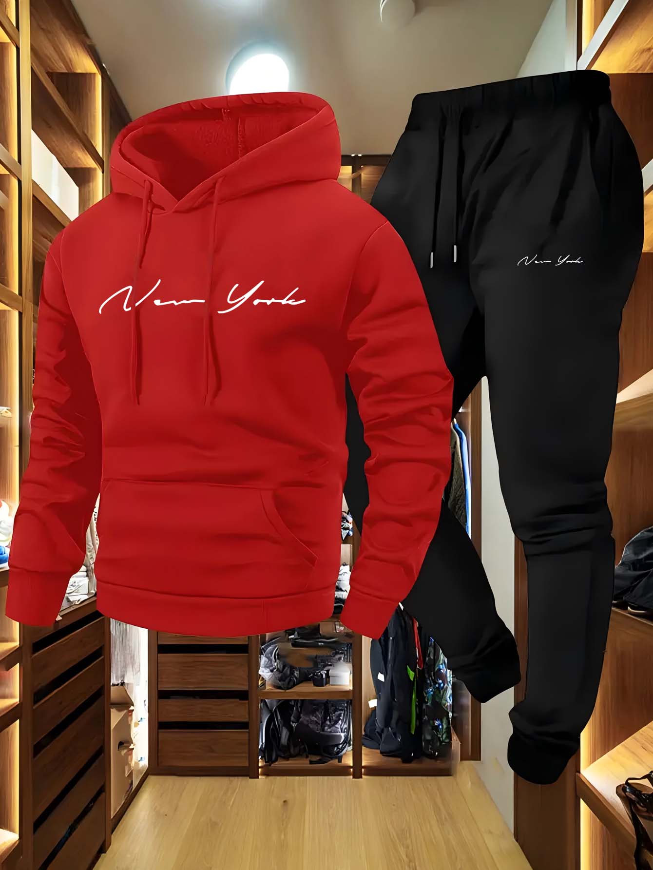2026 New York Themed Men's Sof - Winter Clothes recension och pris