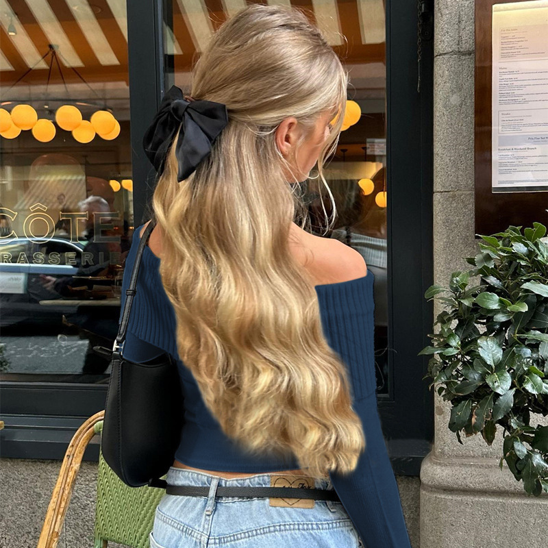 Street Fashion Off Shoulder To - Winter Clothes recension och pris