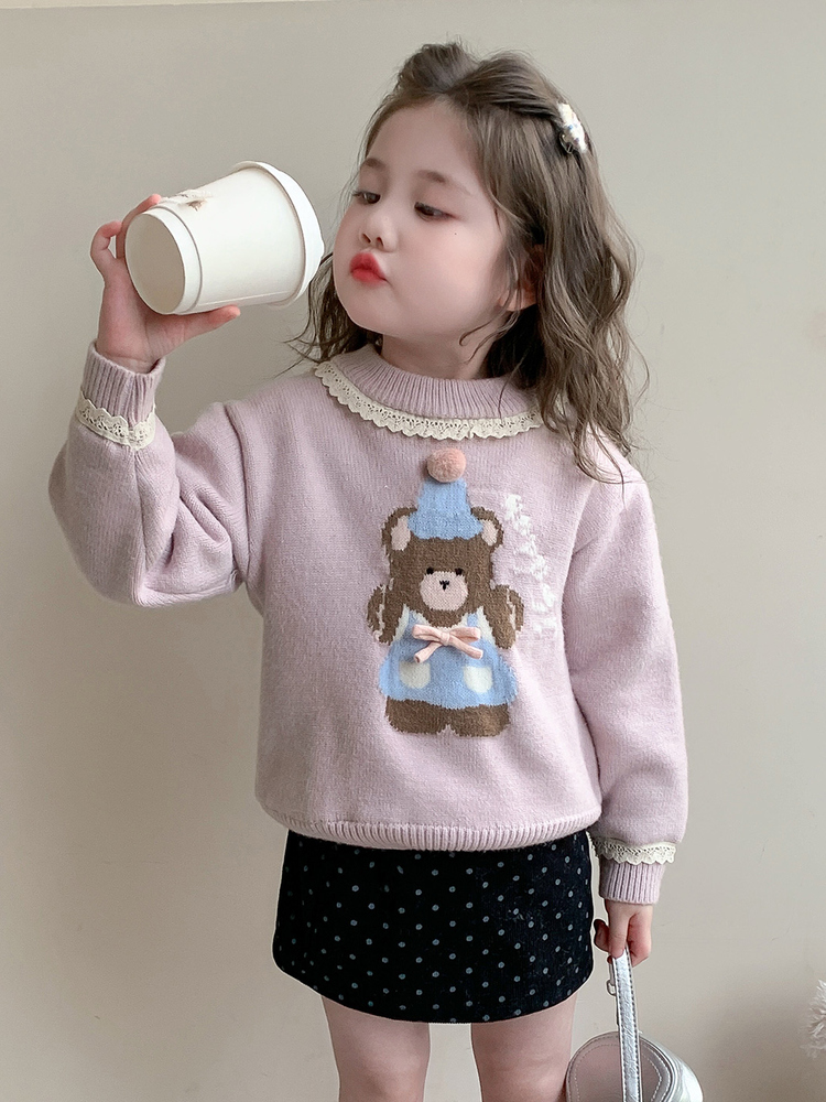 Sweet Style Bear Print Lace  G - Winter Under Clothing recension och pris