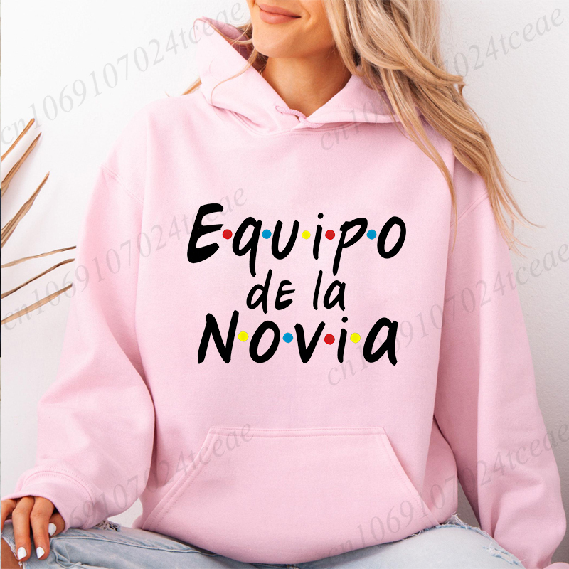 La Novia Graphic Hoodie for No - Winter Clothing In Spanish recension och pris